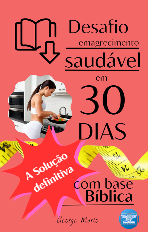 Capa do e-book Desafio Emagrecimento Saudável